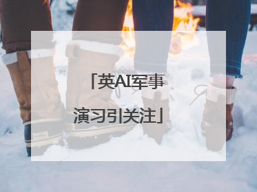 英AI军事演习引关注